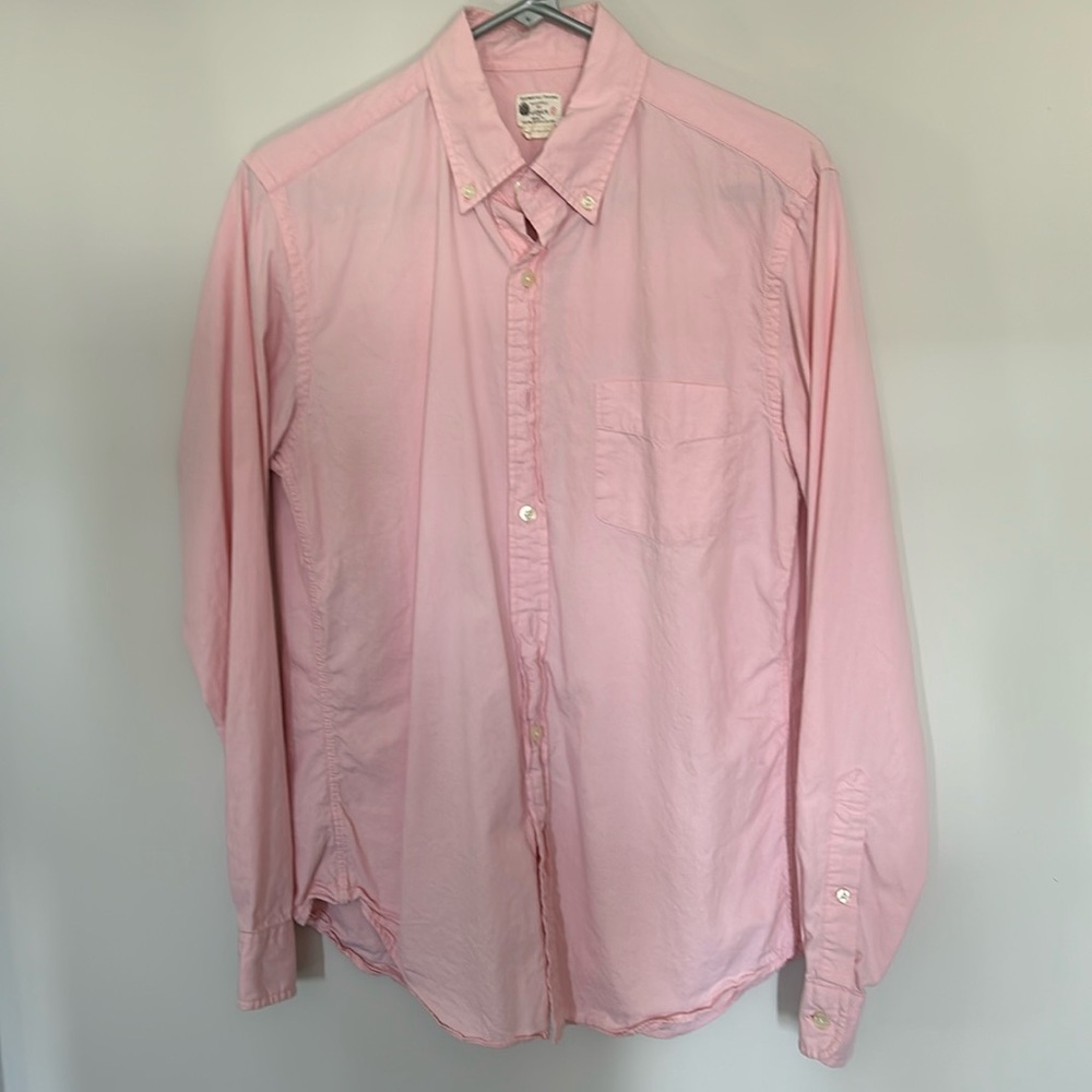 J Crew - Light pink men’s shirt, casual button down